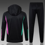 Kids Bayern Munich Hoodie Sweatshirt + Pants Suit Black 2023/24