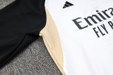 Mens Real Madrid Hoodie Sweatshirt White 2023/24