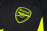 Mens Arsenal Hoodie Sweatshirt Black 2023/24