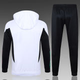 Kids Bayern Munich Hoodie Sweatshirt + Pants Suit White 2023/24