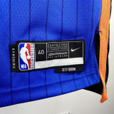 Mens New York Knicks Nike Blue 2024 Swingman Jersey - City Edition