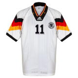Mens Germany Retro Home Jersey 1992