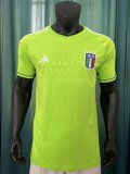Mens Italy Goalkeeper Yellow Jersey 2024