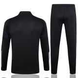 Mens Real Madrid Training Suit Black 2023/24