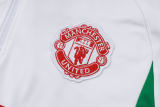Mens Manchester United Hoodie Sweatshirt White 2023/24