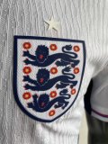 Mens England Home Vapor Match Authentic Jersey 2024- Match