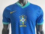 Mens Brazil Away Vapor Match Authentic Jersey 2024- Match