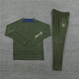 Kids PSG x Jordan Training Suit Green 2023/24