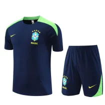Mens Brazil Short Training Suit Royal 2024
