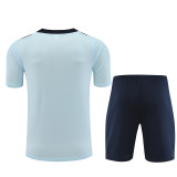 Mens France Short Training Suit Blueish 2024