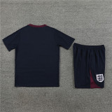 Kids England Short Training Suit Royal 2024
