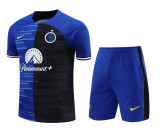 Mens Inter Milan Short Training Suit Blue 2024/25
