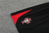 Mens Portugal Short Training Suit Black 2024