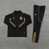 Kids Argentina Training Suit Black 2024