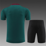 Kids PSG Short Training Suit Dark Green 2024/25