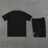 Kids PSG Short Training Suit Black 2024/25
