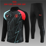Kids Manchester City Training Suit Black 2023/24
