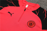 Mens Manchester City Training Suit Red 2023/24