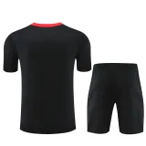 Mens Portugal Short Training Suit Black 2024