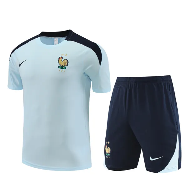 Mens France Short Training Suit Blueish 2024
