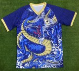 Mens Japan Anime Special Blue Dragon Jersey 2024