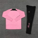 Kids PSG x Jordan Training Suit Pink 2023/24
