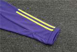 Mens Real Madrid Training Suit Yellow - Purple 2023/24