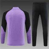 Kids PSG Training Suit Purple 2023/24