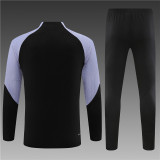 Kids Tottenham Hotspur Training Suit Black 2023/24