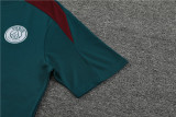 Mens PSG Short Training Suit Dark Green 2024/25