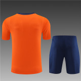 Kids Netherlands Short Training Suit Orange 2024