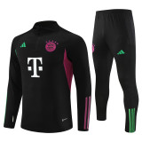 Mens Bayern Munich Training Suit Black 2023/24