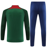 Mens Portugal Training Suit Green 2024