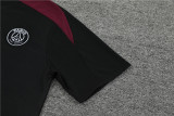 Mens PSG Short Training Suit Black 2024/25