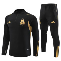 Mens Argentina Training Suit Black 2024