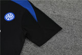 Mens Inter Milan Short Training Suit Black 2024/25