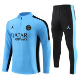 Mens PSG x Jordan Training Suit Blue 2023/24