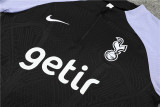 Mens Tottenham Hotspur Training Suit Black 2023/24