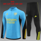 Kids Arsenal Training Suit Blue 2023/24