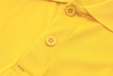Mens Real Madrid Polo Shirt Yellow 2023/24