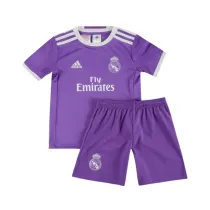 Kids Retro Real Madrid Away Jersey 2016/17
