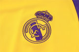 Mens Real Madrid Polo Shirt Yellow 2023/24