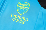 Mens Arsenal Jacket + Pants Training Suit Blue 2023/24