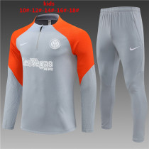 Kids Inter Milan Training Suit Grey 2023/24