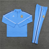 Kids Argentina Training Suit Blue 2024