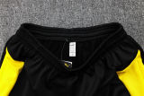 Mens Borussia Dortmund Hoodie Sweatshirt + Pants Training Suit Black 2023/24