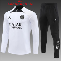 Kids PSG x Jordan Training Suit White 2023/24