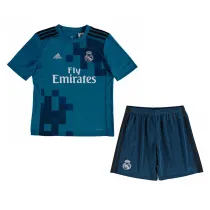 Kids Retro Real Madrid Third Jersey 2017/18