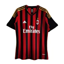 Mens AC Milan Retro Home Jersey 2013/14