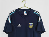 Mens Argentina Retro Away Jersey 2002
